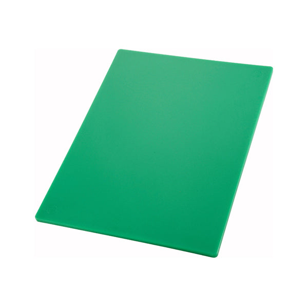 WINCO - GREEN RECTANGLE CUTTING BOARD EA