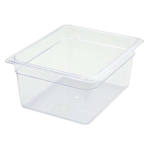 WINCO - 1/2 SIZE PLASTIC FOOD PAN 6IN