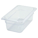 WINCO - 1/4 SIZE PLASTIC PAN 4IN
