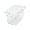 WINCO - 1/4 SIZE PLASTIC PAN 6IN