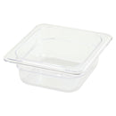 WINCO - 1/6 PLASTIC PAN 2.5IN