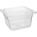 WINCO - 1/6 SIZE PLASTIC PAN 4IN