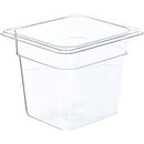 WINCO - 1/6 SIZE PLASTIC PAN 6IN