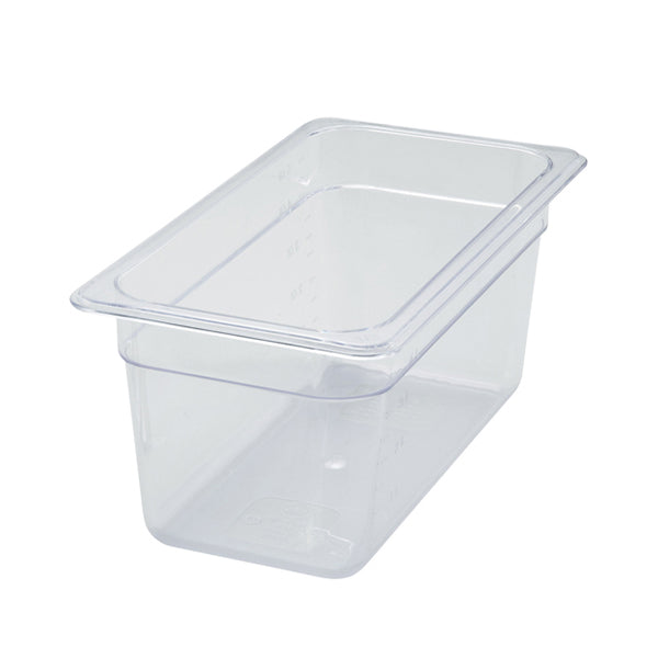 WINCO - 1/3 SIZE PLASTIC PAN 6in 1EA