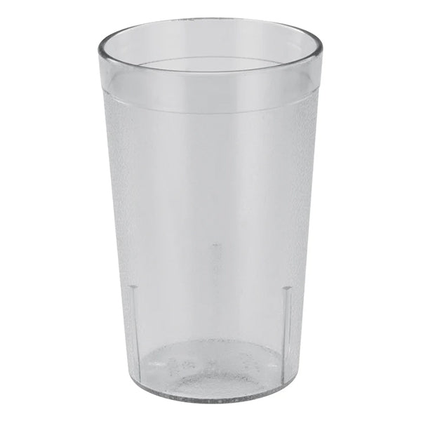 WINCO - 9 1/2 OZ  CLEAR PEBBLED TUMBLERS 12 PK