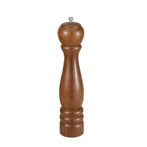 WINCO - 12in WOOD PEPPER MILL EA