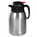 WINCO - 2L INSULATED CARAFE W/ PUSH BUTTON 8EA