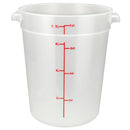 8qt ROUND FOOD STORAGE CONTAINER 1EA
