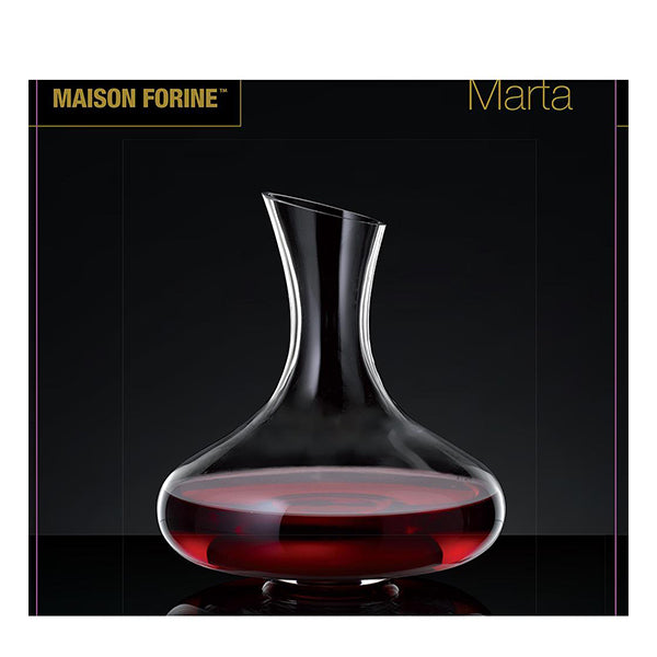 MARTA - CRYSTALLINE WINE DECANTER 1L EA