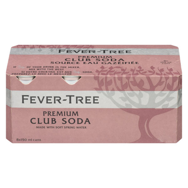 FEVERTREE - CLUB SODA CANS 3x8x150 ML