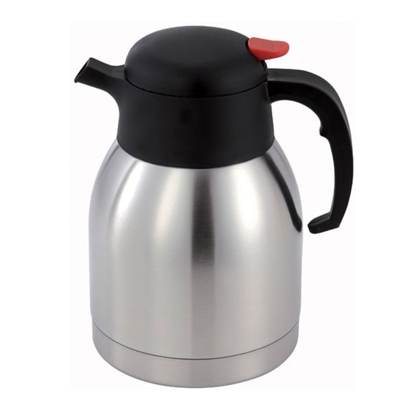 WINCO - 1.5L INSULATED CARAFE W/ PUSH BUTTON 1EA