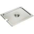 WINCO - 1/2 SLOTTED STAINLESS STEEL STEAM PAN COVER EA