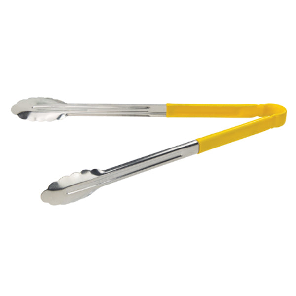 WINCO - 16IN TONG WITH YELLOW HANDLE 1EA