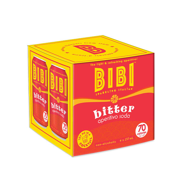 BIBI - BITTER APERTIVO SODA 4x237 ML