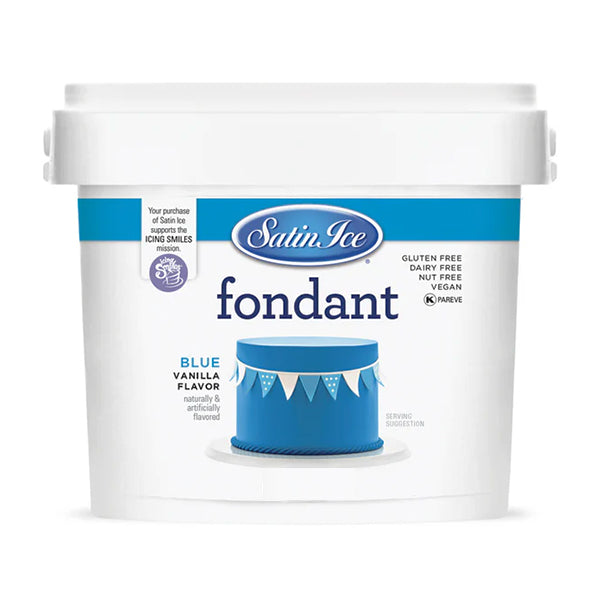 SATIN ICE - BLUE VANILLA FONDANT 2.5KG