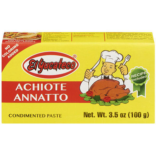EL YUCATECO - ANCHIOTE PASTE 100GR