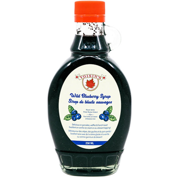 VOISIN'S - MAPLE SYRUP BLUEBERRY 12x250 ML