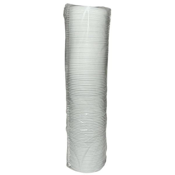 AMHIL - WHITE LID FLAT 100 PK