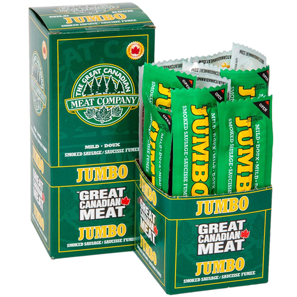 THE GREAT CANADIAN - JUMBO SMOKES SAUSAGE 10x72 GR