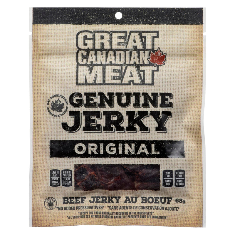 THE GREAT CANADIAN - ORIGINAL BEEF JERKY 68GR