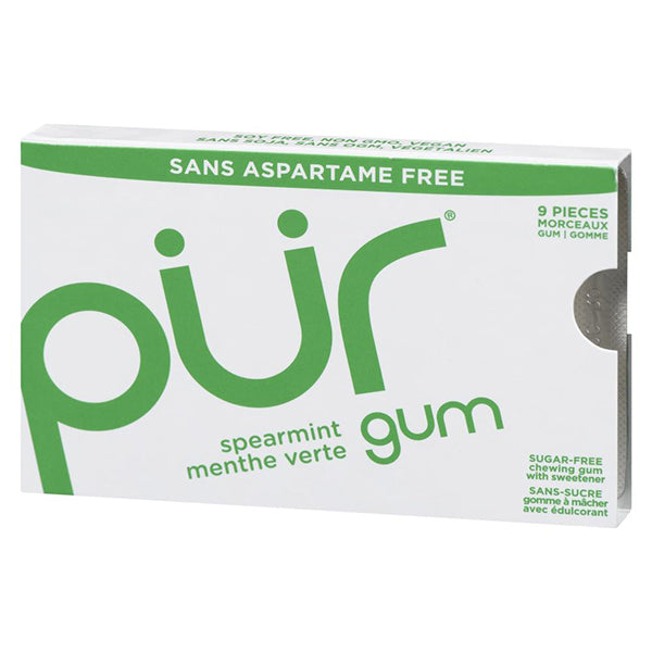 PUR - GUM SPEARMINT BLISTER 9PC