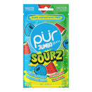 PUR - JUMBO GUM SOURZ BLUE RASPBERRY WATERMELON 81GR