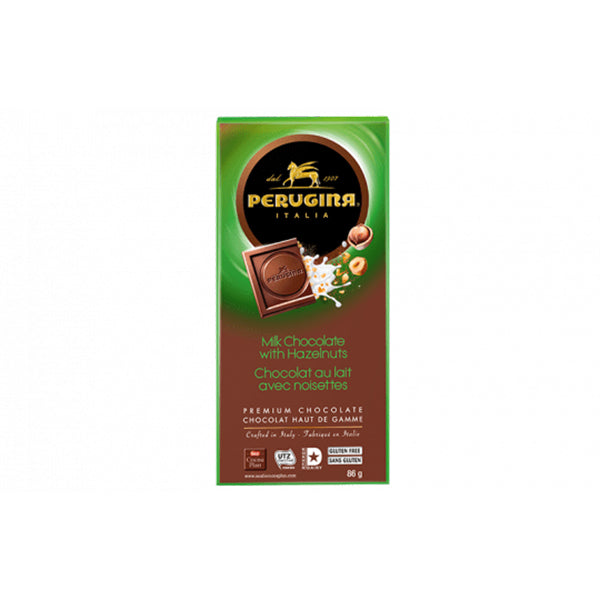 PERUGINA - MILK CHOCOLATE WITH HAZELNUTS 86GR