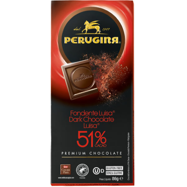 BACI - PERUGINA DARK CHOCOLATE 51 % TABLET 86GR
