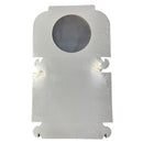 E.B. BOX - ROUND WINDOW CAKE BOXES 8x8x2.5 250EA