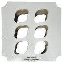 E.B. BOX - 6PK CUPCAKE INSERT 10x10x4 100EA