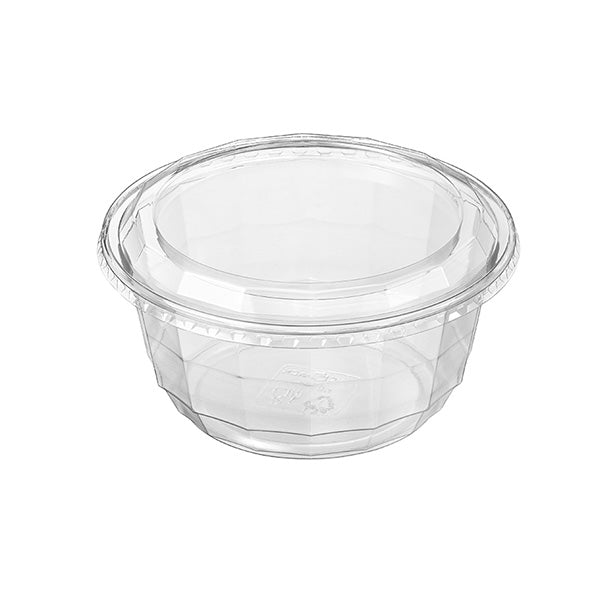 TALTHI - PLASTIC RND DMND BOWL CONT W/LID 1428ML 15EA