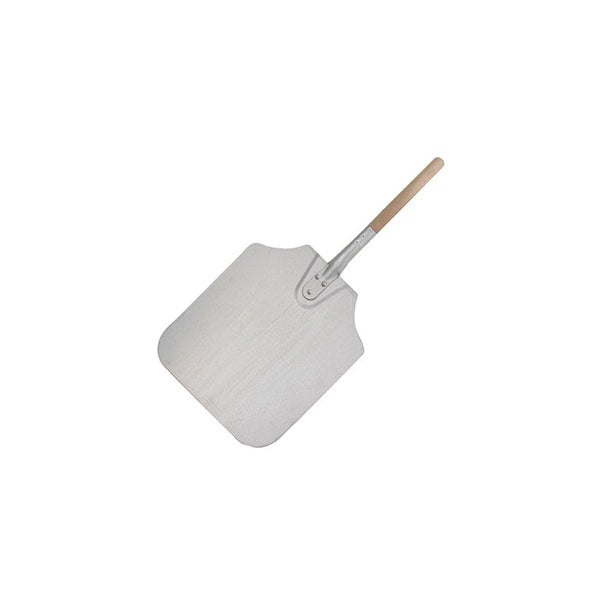 WINCO - ALUMINUM PIZZA PEEL WOODEN HANDLE EA