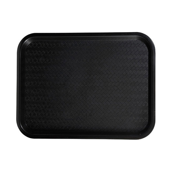 WINCO - FAST FOOD TRAY BLACK 14"X18" 1EA