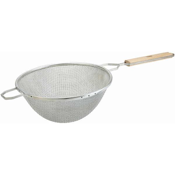 WINCO - FINE DOUBLE MESH STRAINER 10in EA