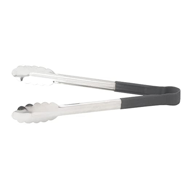 WINCO - UTILITY TONG 9in BLACK HANDLE 1EA