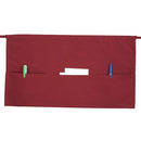 WINCO - WAIST APRON BURGUNDY 1EA