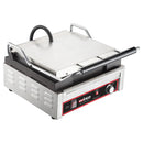 WINCO - PANINI GRILL SINGLE RIBBED PLATE NEMA 6-20P PLUG 14IN