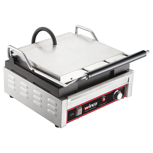 WINCO - PANINI GRILL SINGLE RIBBED PLATE 14IN