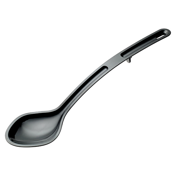 WINCO - SERVING SPOON BLACK CURVE 1EA