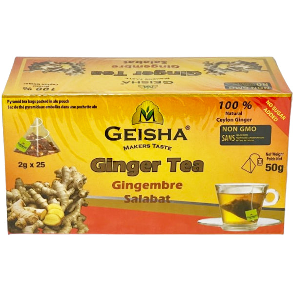 GEESHA - PURE GINGER TEA 25PK