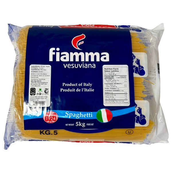 FIAMMA VESUVIANA - SPAGHETTI PASTA 5KG