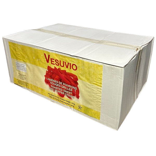 VESUVIO - ROASTED RED PEPPER STRIPS 6x2.9 KG