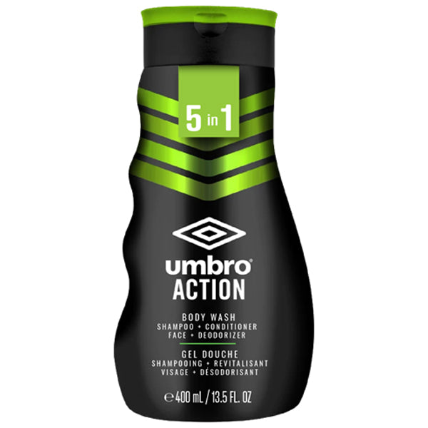 UMBRO - ACTION 5 IN 1 BODY WASH 400ML