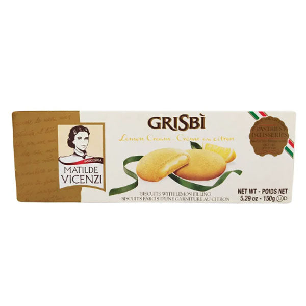 GRISBI - BISCUIT LEMON 150GR