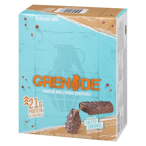 GRENADE - PROTEIN BAR SALTED CARAMEL 12x60 GR