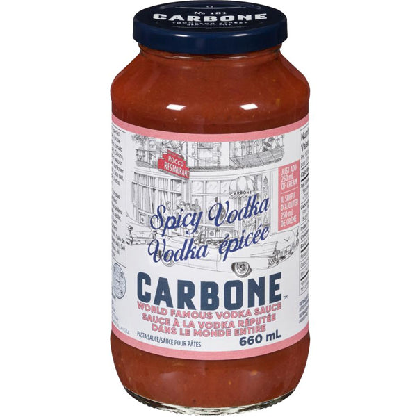 CARBONE - MARINARA SPICY VODKA SAUCE 6x660 ML
