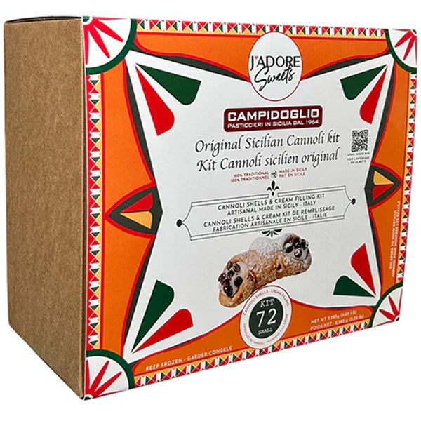 JADORE SWEETS - CANNOLI KIT SMALL 72PC