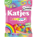 KATJES - RAINBOW PLANT BASED FRUITY GUMMIES 140GR