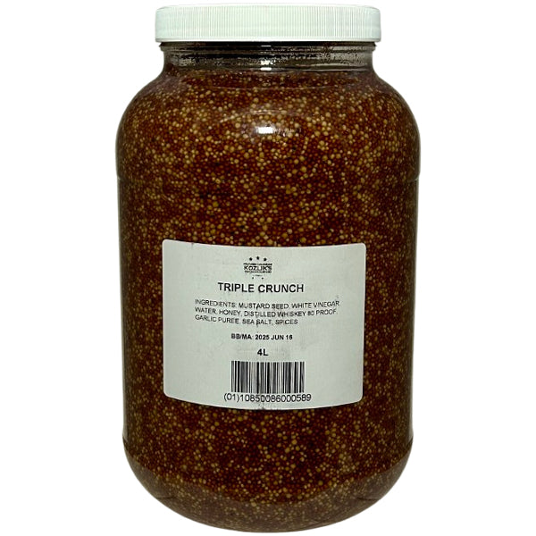 KOZLIKS - TRIPLE CRUNCH MUSTARD 4LT