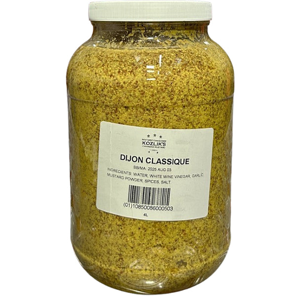 KOZLIKS - DIJON CLASSIC MUSTARD 4LT